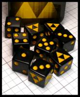 Dice : Dice - Game Dice - Legion Dice Tri Force - JA Collecion Feb 2024